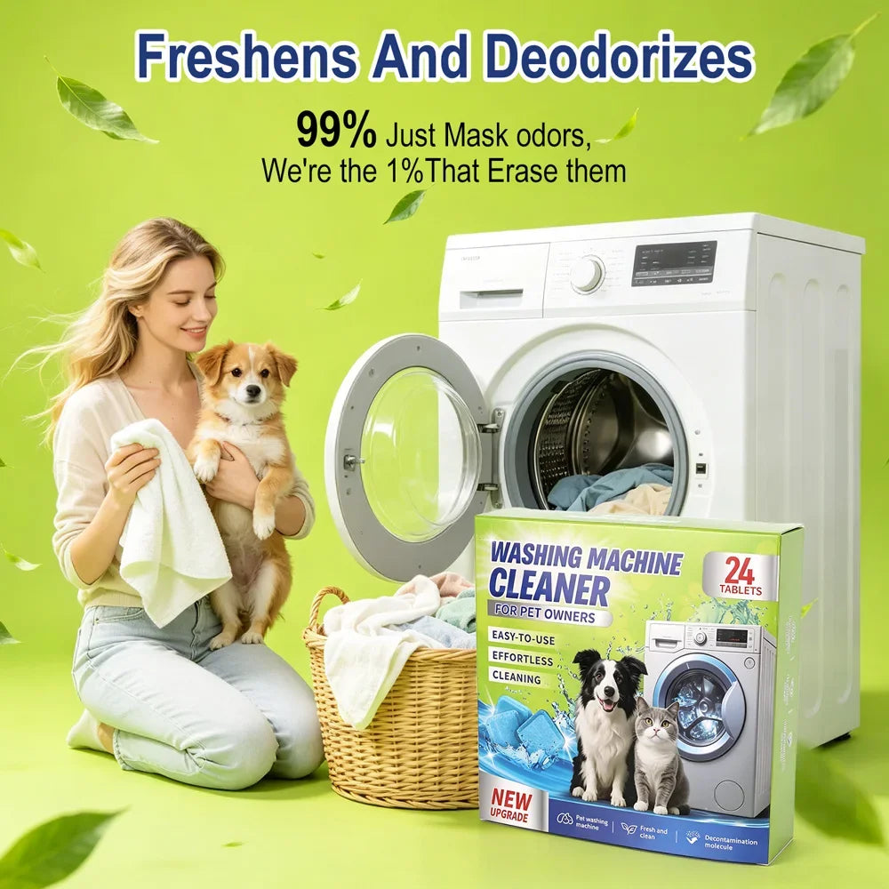Washing Machine Deep Cleaning 24Pcs