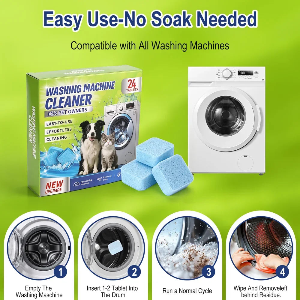 Washing Machine Deep Cleaning 24Pcs