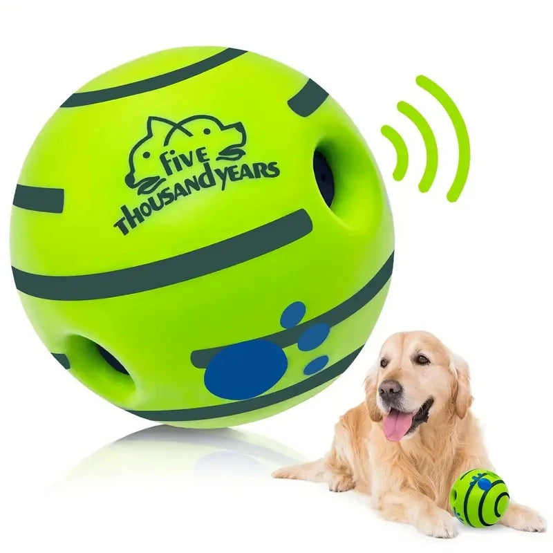 Interactive Squeaky Dog Ball – Durable Chew Toy for Active Dogs