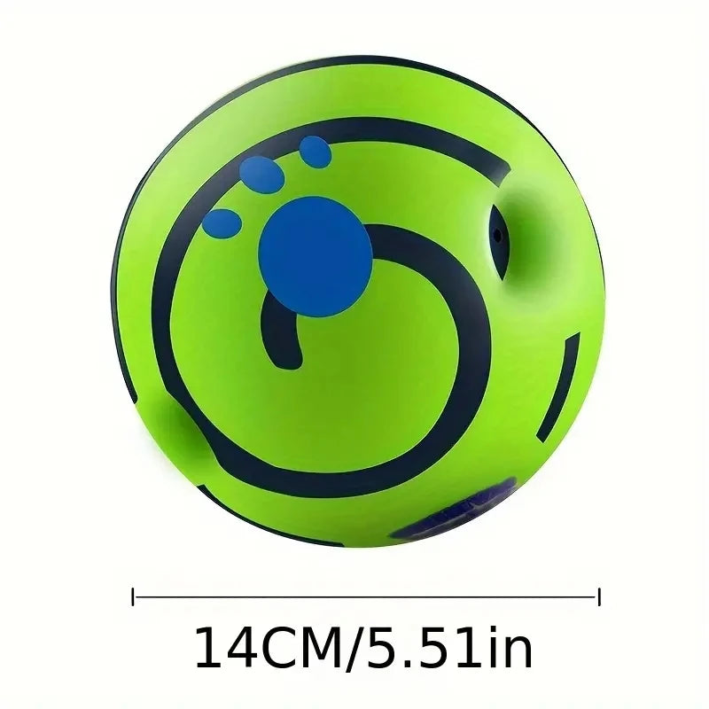 Interactive Squeaky Dog Ball – Durable Chew Toy for Active Dogs