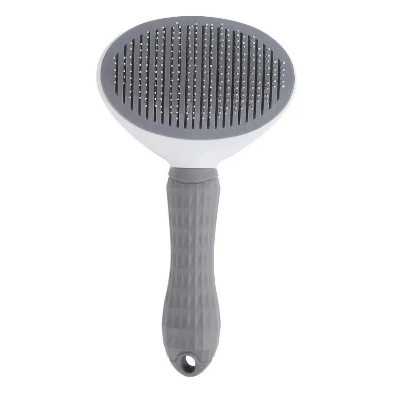 Self-Cleaning Pet Grooming Brush – Hair Removal Brush for Dogs and Cats